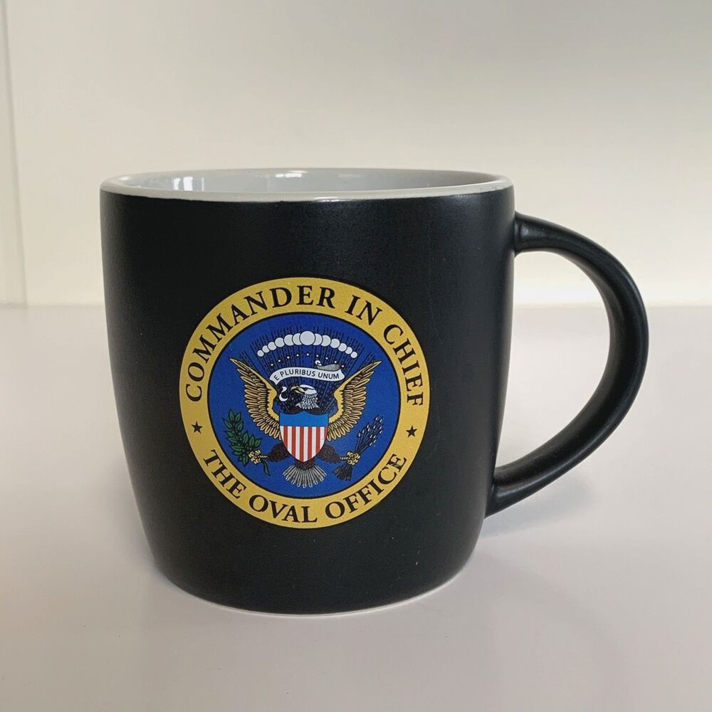 Commander In Chief  The Oval Office Large Coffee Mug Cup Black
